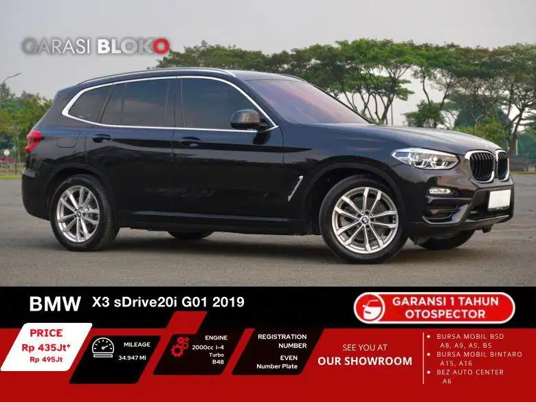 BMW X3 G01 sDrive20i B48 2019