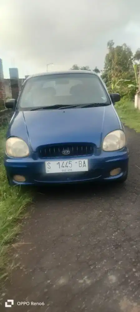 Kia Visto _ 2001, Biru manual ~ Kediri