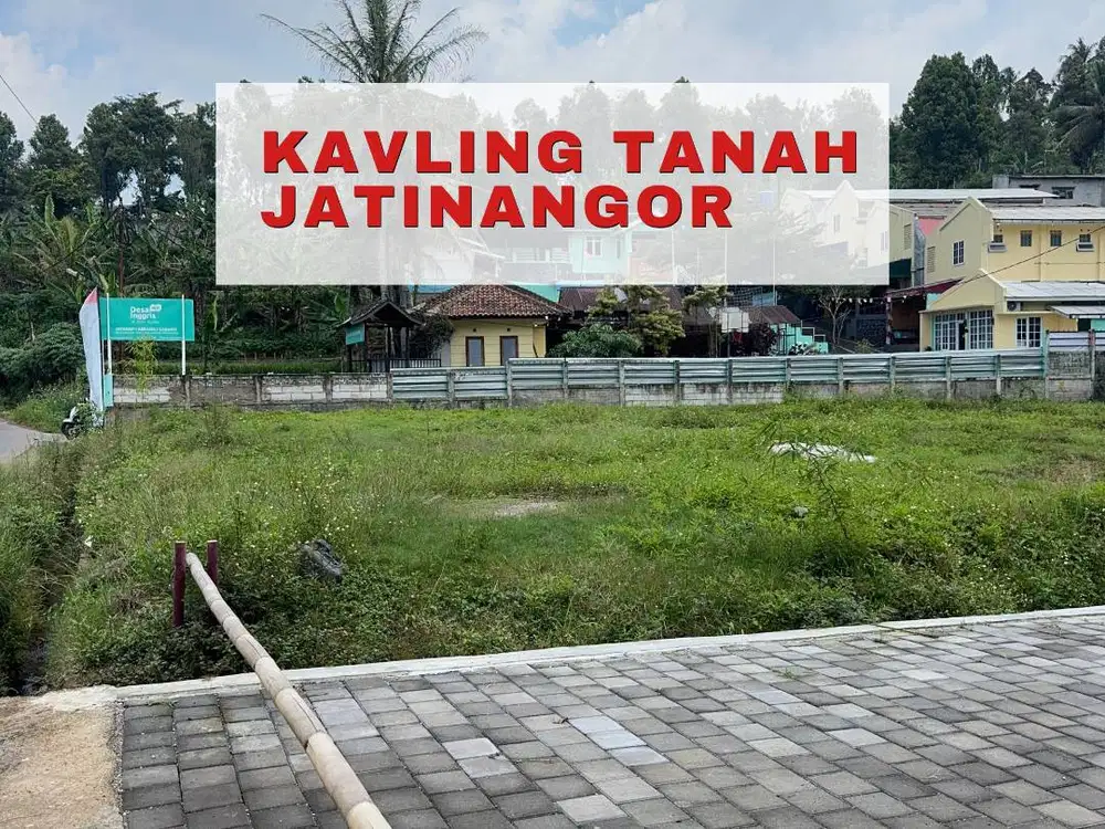 Tanah Kavling SHM Jatinangor Lokasi Premium