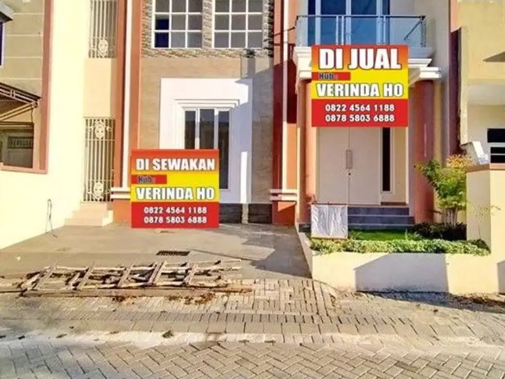 DIJUAL - DISEWA Rumah 2 Lantai International Village, Citraland Surabaya Barat