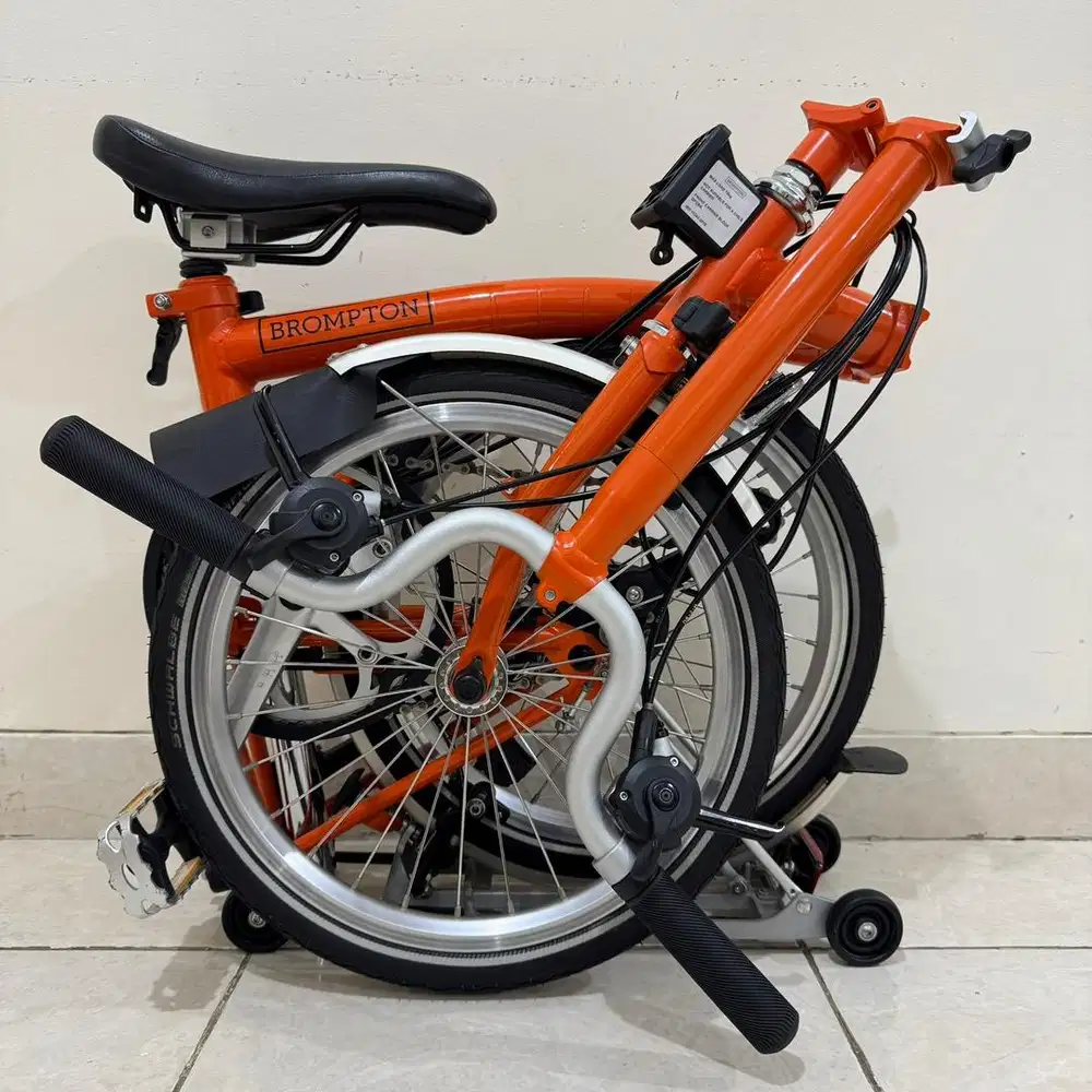 BROMPTON H6R SIGNAL ORANGE 2019 - LIKE NEW