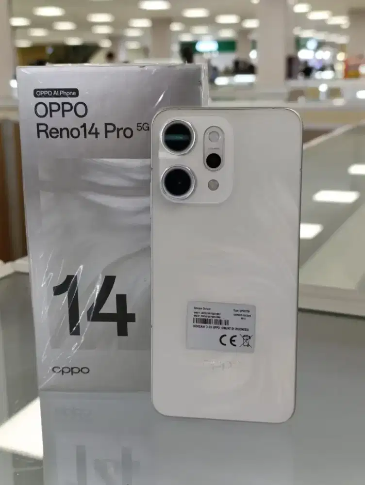 Oppo reno 14 pro 5G 12/512gb lengkap