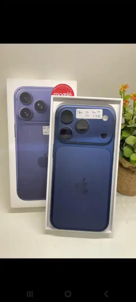 Ip 17 pro 256 ibox bh 100% mulus lengkap ori no minus