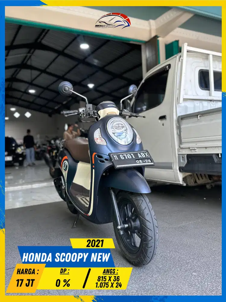 HONDA SCOOPY NEW 2021 MANTAP GASS MASZEHH HIKMAH MOTOR KEPUH