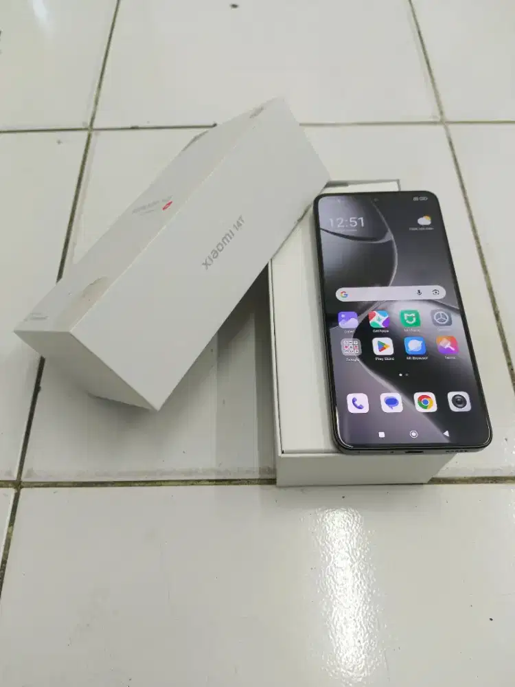 Xiaomi 14t 5G 12/512 resmi black garansi mulus fullset ori