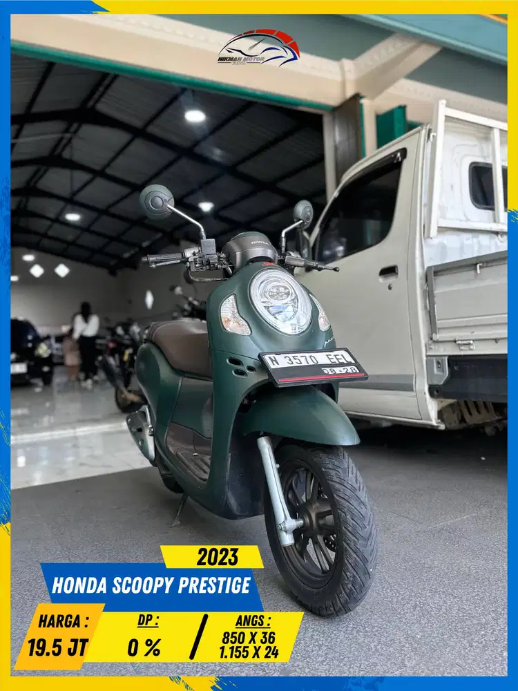 HONDA SCOOPY PRESTIGE 2023 NEGO SAMPE DEAL HIKMAH MOTOR KEPUH