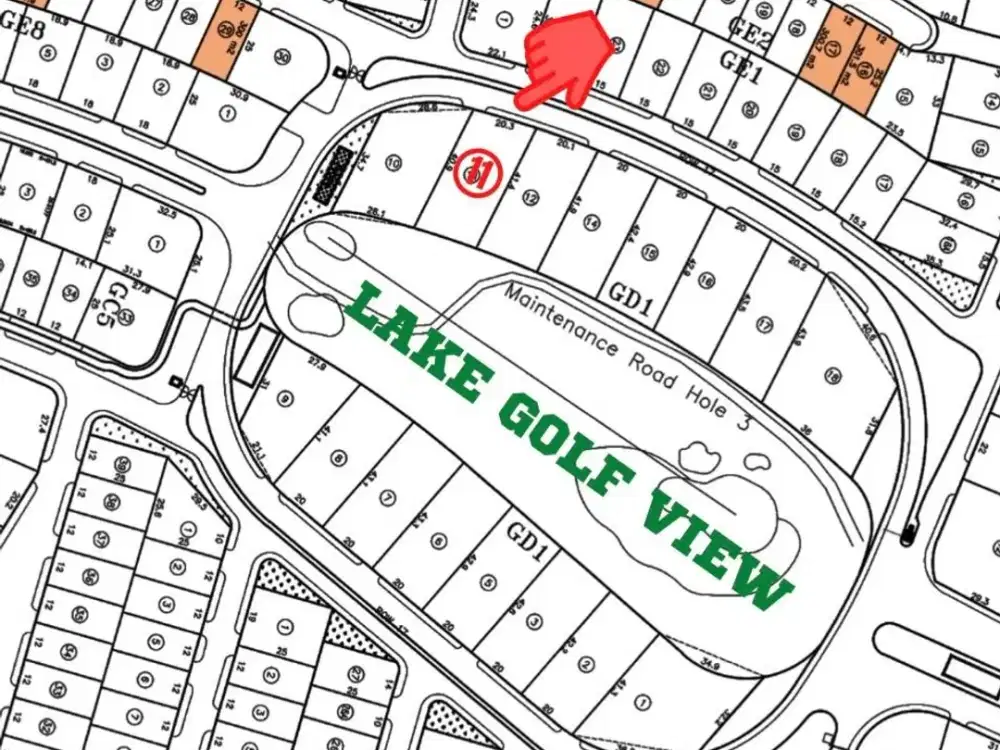 JUAL TANAH CITRALAND BGI GOLF VIEW