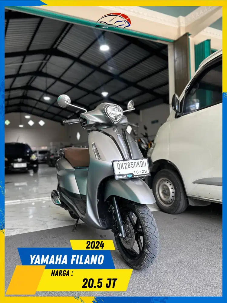 YAMAHA FILANO 2024 PLAT DK READY PAJAK OFF MASZEHH HIKMAH MOTOR KEPUH