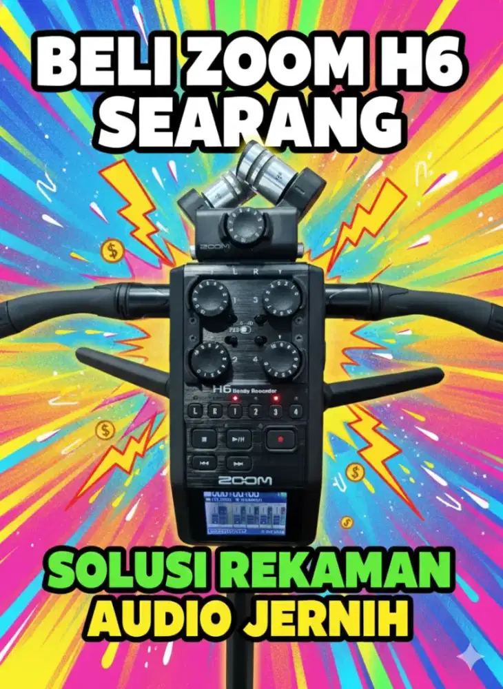 ZOOM H6 Handy Recorder