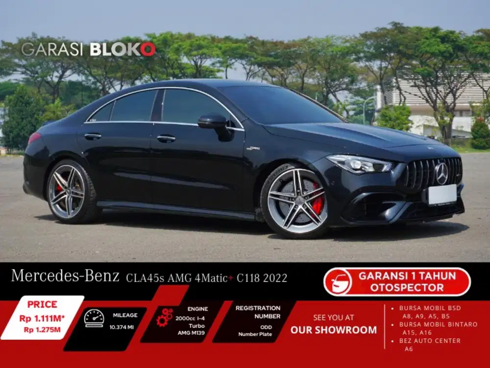 RARE ! Mercedes Benz CLA45s AMG 4MATIC+ C118 2022
