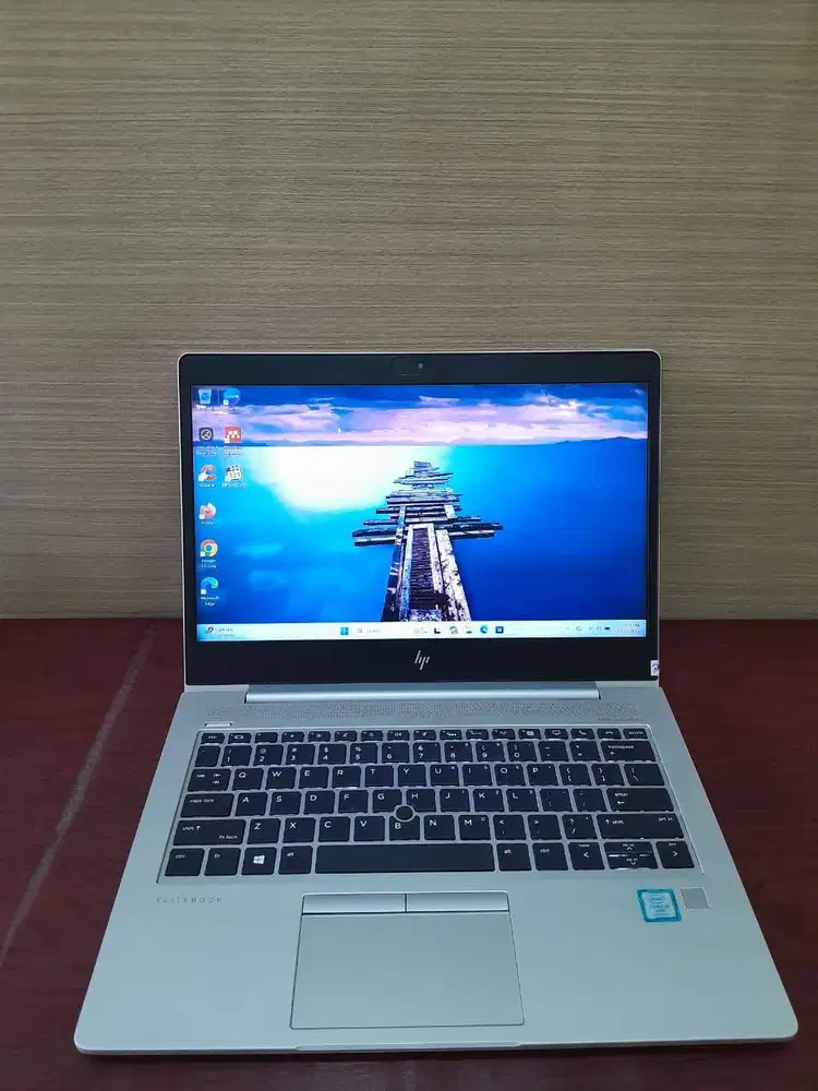 HP Elitebook 830 G5, Core i5 gen8, Ram 16GB, SSD 256GB, Layar 13,3in