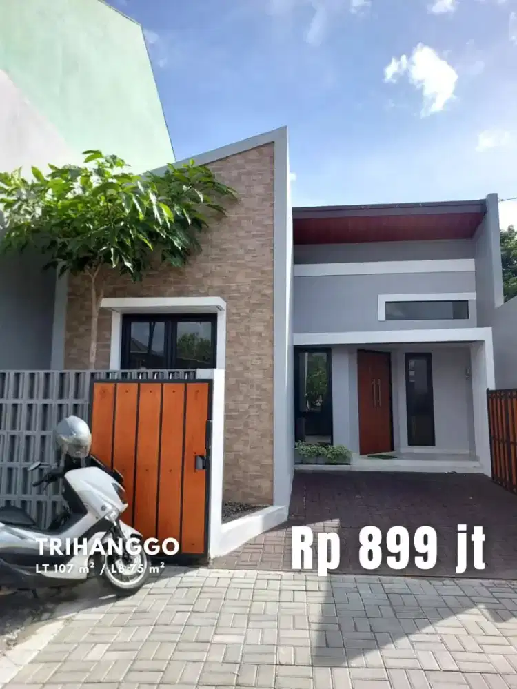 Dijual Rumah Baru Dalam Ringroad dekat Jalan Kabupaten