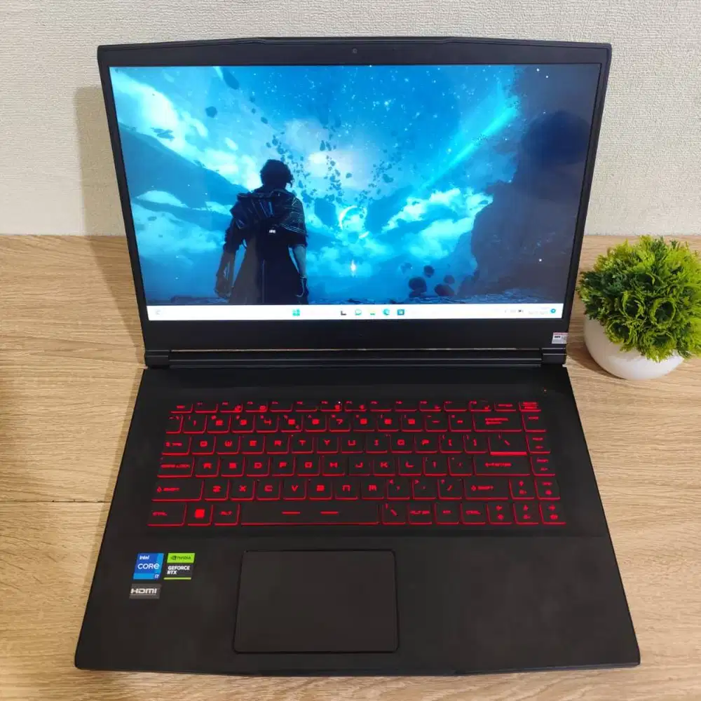 LAPTOP GAMING MSI Think GF63 12UC CORE I7 RTX 3050 RAM 16GB SSD 512GB