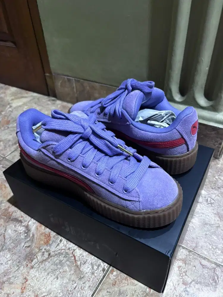 Sepatu puma fenty creeper phatty purple ori baru size 39