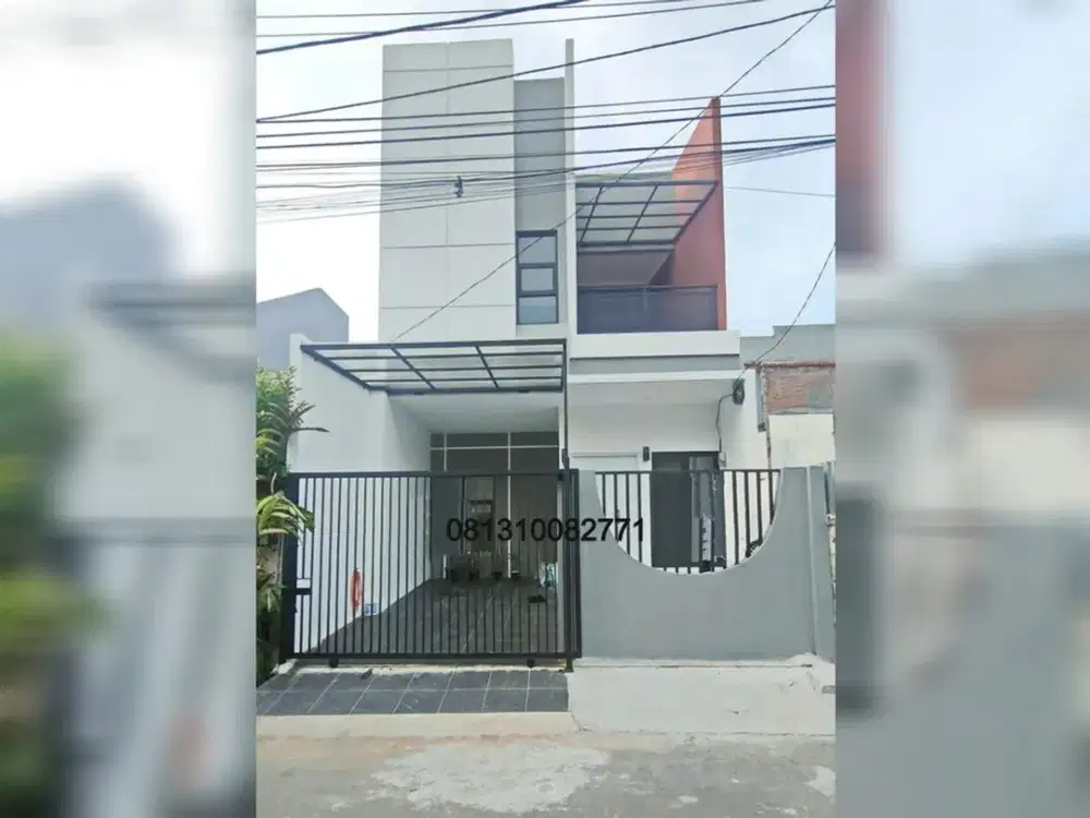 Rumah Bagus Modern Siap Huni Di Rawamangun Jakarta Timur