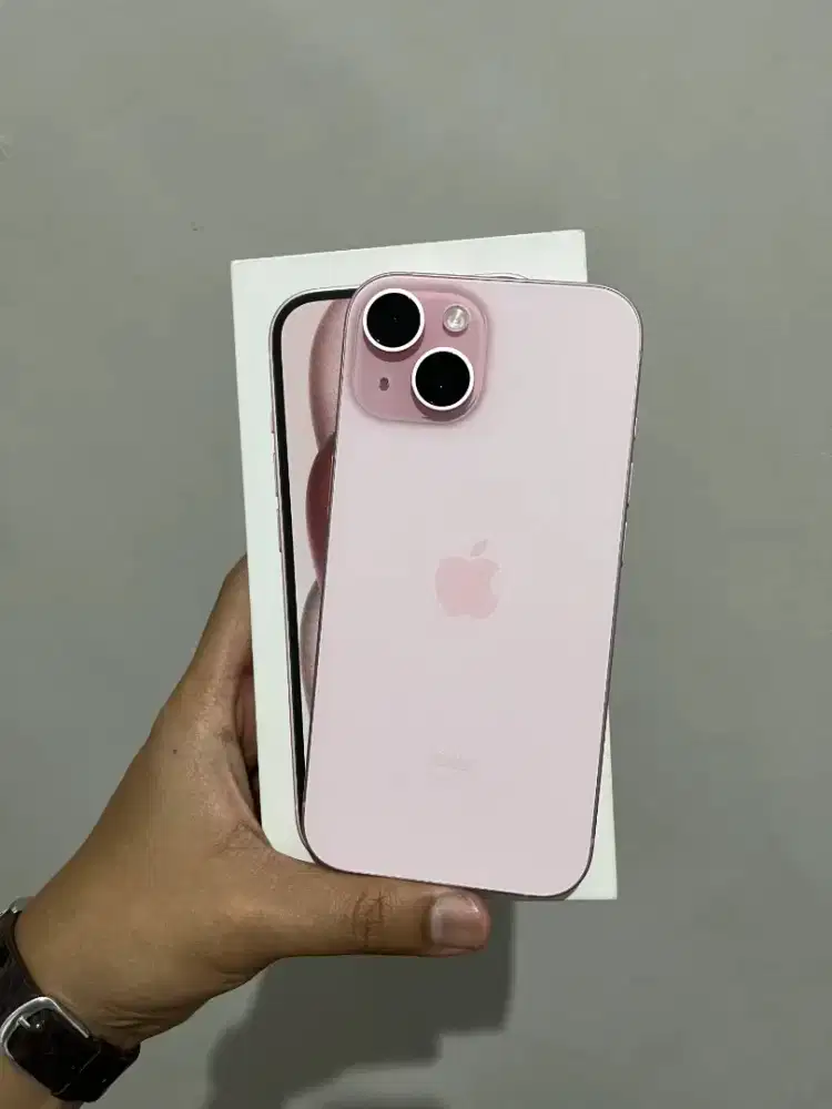 Iphone 15 128gb PINK Garansi ON