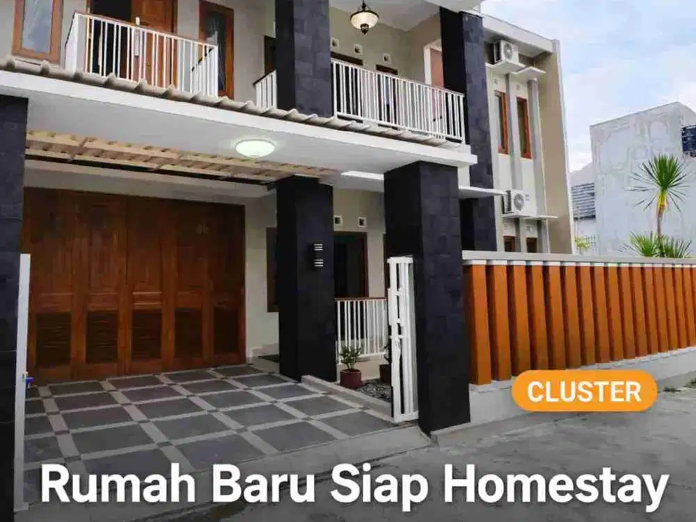 Rumah Baru 2 Lantai Cocok Homestay, 5 KT, Dalam Cluster – Tamanmartani Kalasan Sleman
