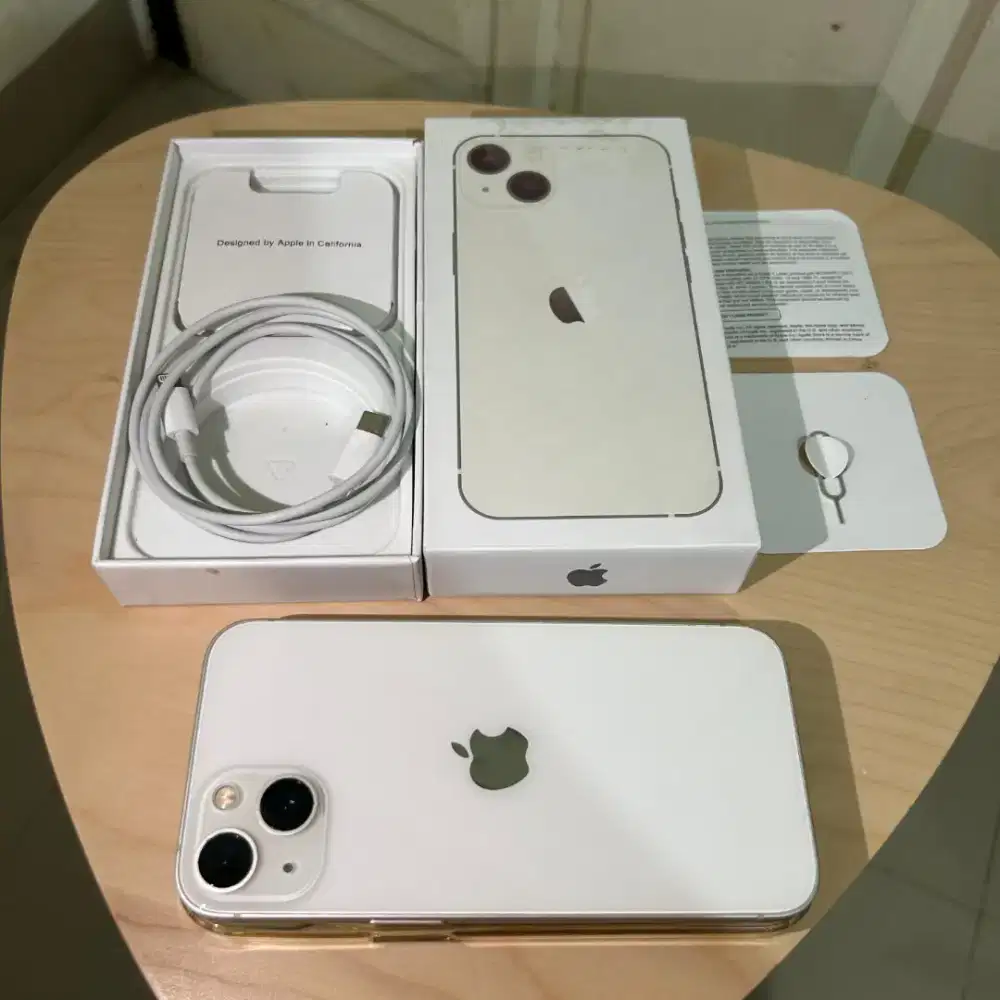 IPhone 13 128GB Beacukai/Ibox Resmi Fullset Lengkap + Bonus Casing