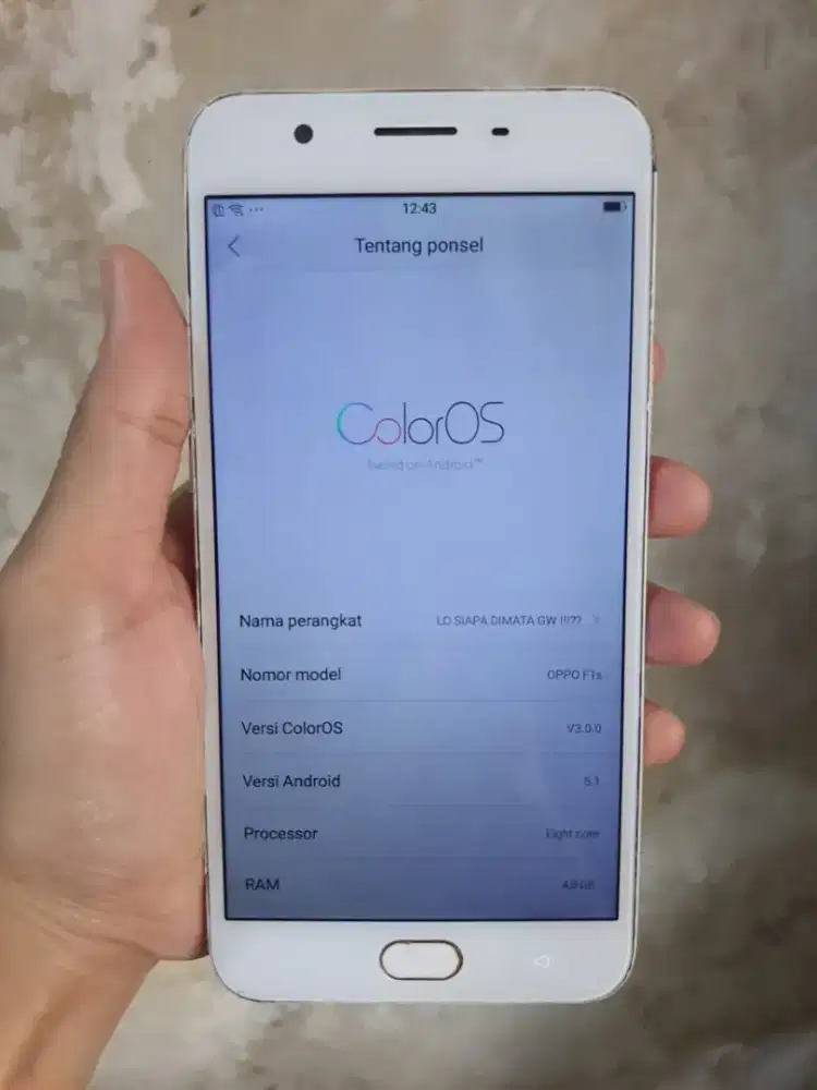 Oppo f1s ram 4/32 4,G