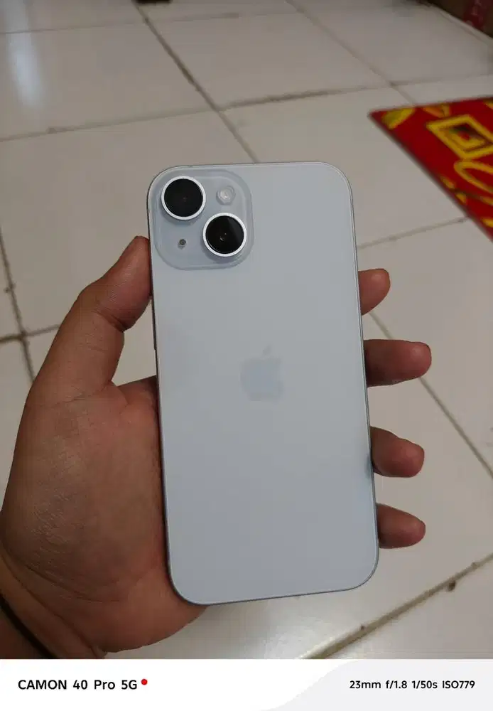 iPhone 15 Blue 256GB ex inter