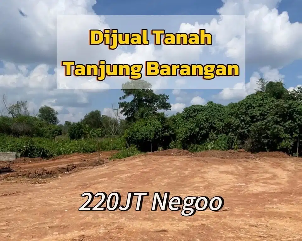 Dijual Tanah Murah di Tanjung Barangan Palembang