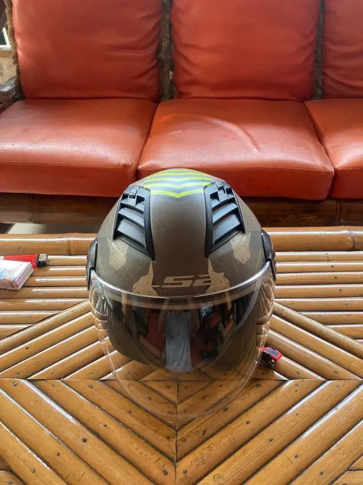 Helm LS2 halfface spanyol