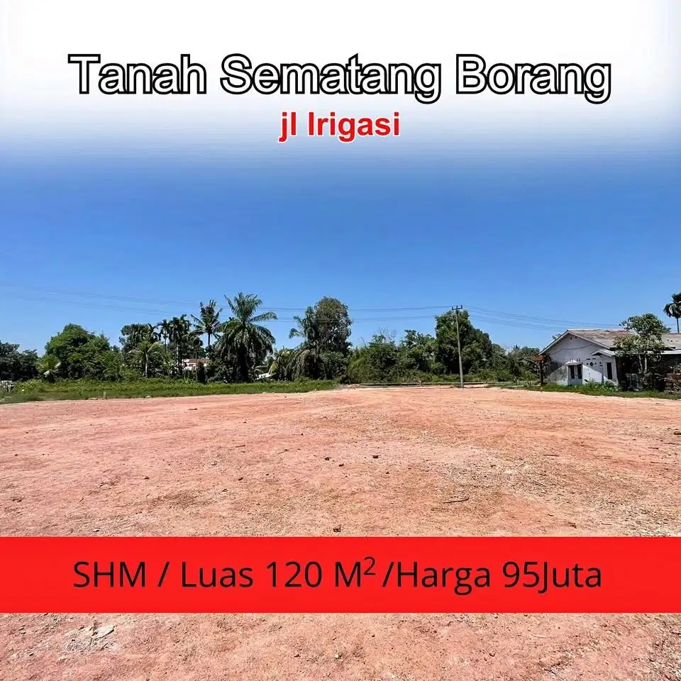 Dijual Tanah Murah Sekojo Ujung Palembang