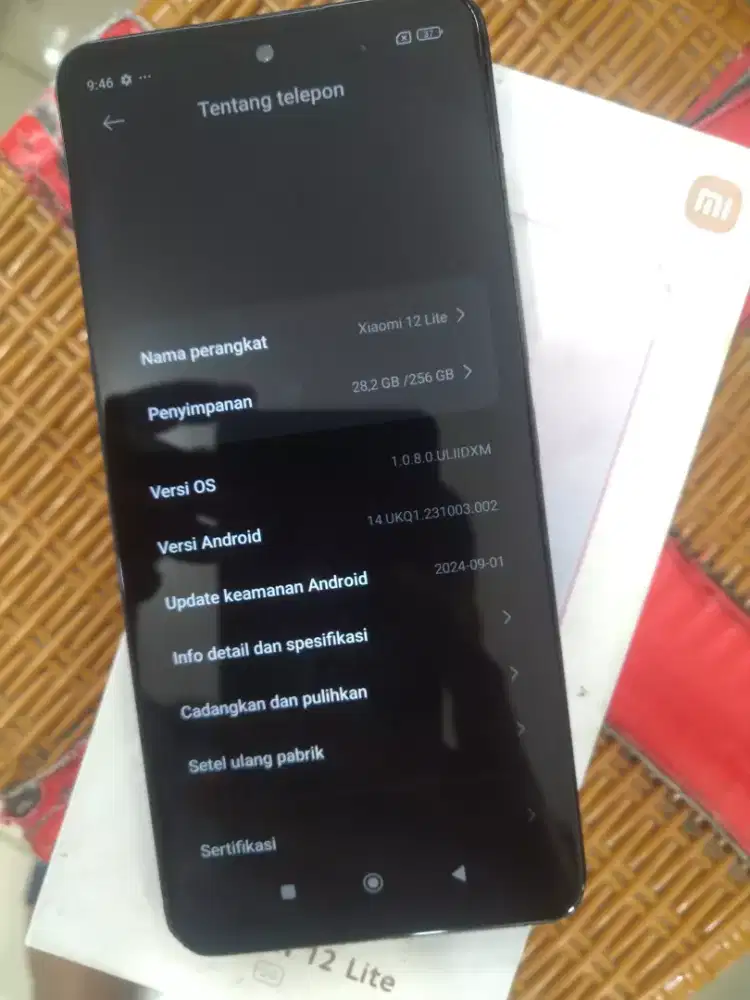 Xiaomi mi 12 lite 8/256gb 5G