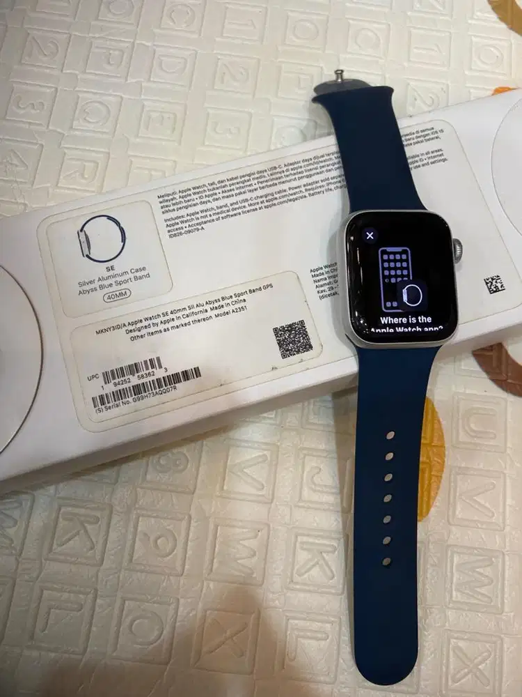 apple watch SE gen 1 40mm silver