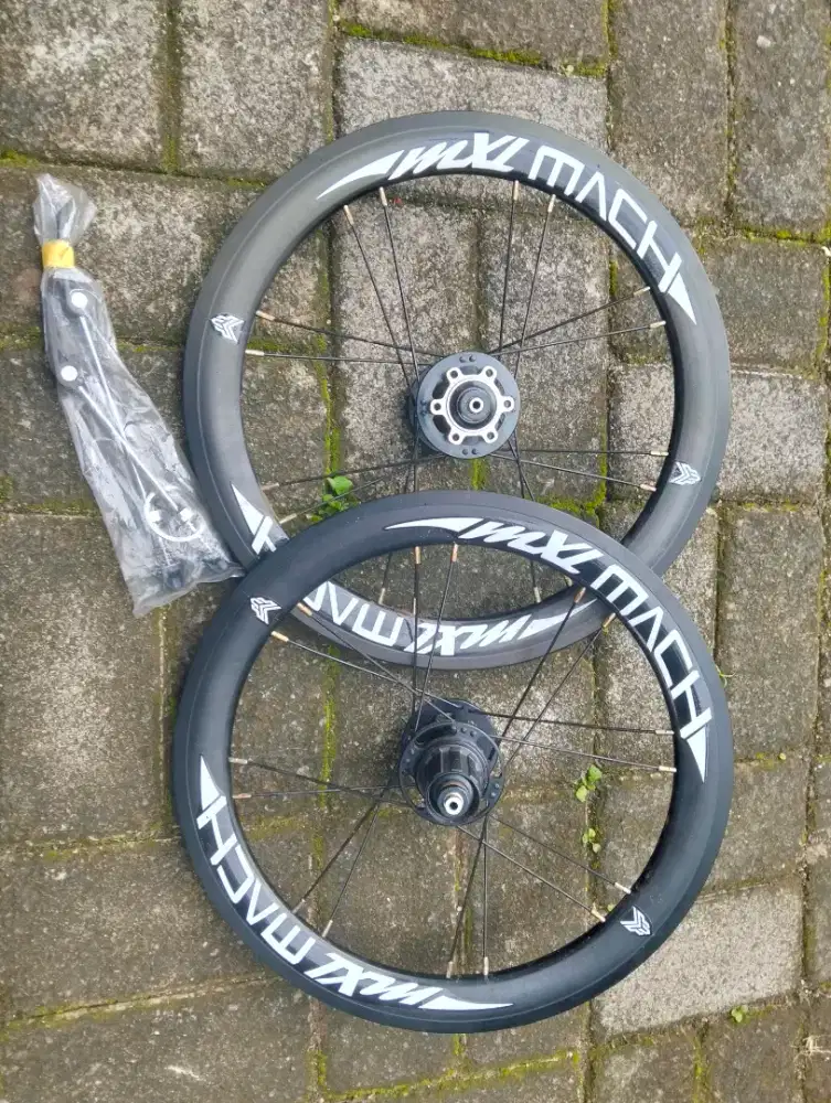 Wheelset sepeda lipat 16 mxl mach bering jangkrik