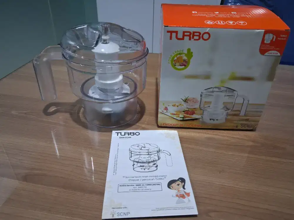 Turbo Chopper - Pencacah Daging / Sayur