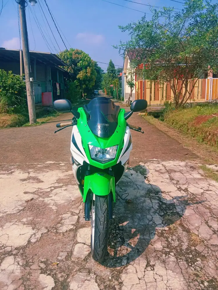 Nia:NINJA KRR PLAT F KOTA BOGOR CEK DULU BARU NEGO LAGI