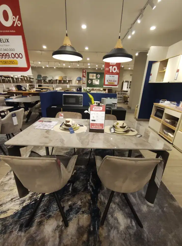 SET MEJA MAKAN FELIX TODA EDLER SET