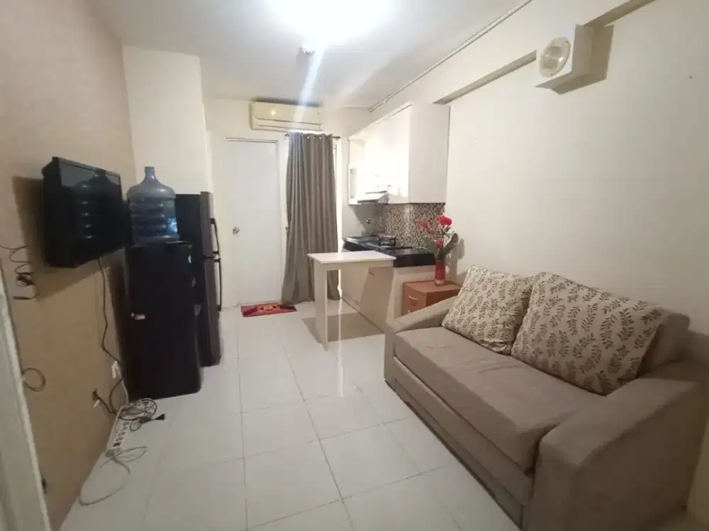 Disewakan apt bassura 2 BR furnish diatas mall siap huni