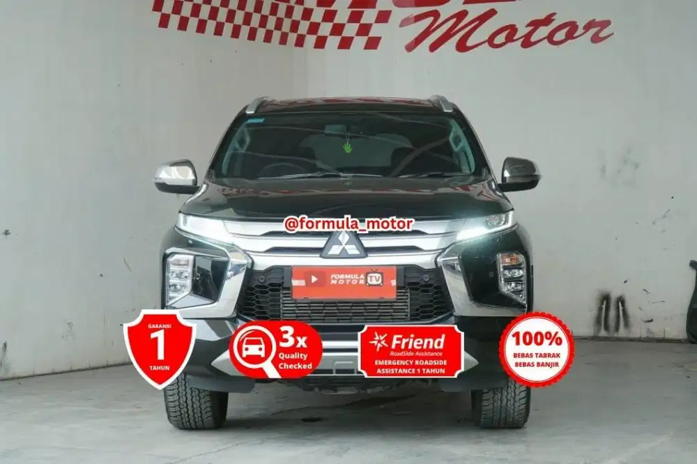 Mitsubishi Pajero Dakar 4x2 Matic AT tahun 2022 hitam diesel solar