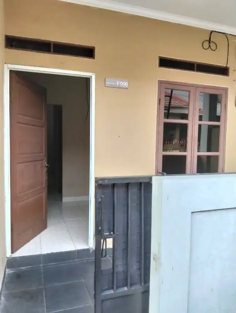 Rumah kontrakan 1 kamar tidur
