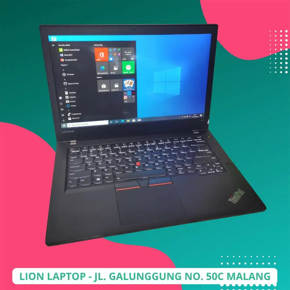 RAM 8GB SSD 256GB i5 Touchscreen Lenovo Thinkpad T470 [30|12]