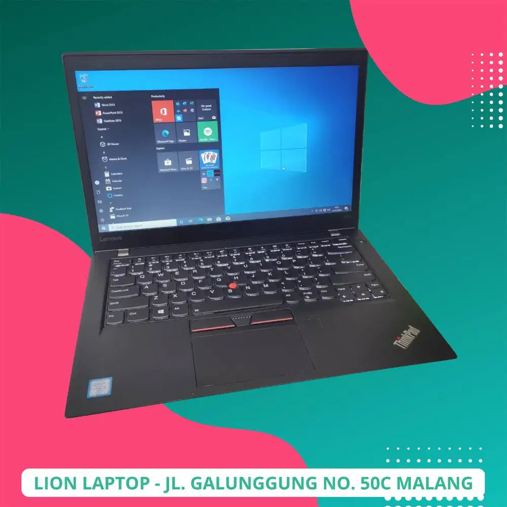 RAM 8GB SSD 256GB Core i7 SLIM Lenovo Thinkpad T470s [30|12]