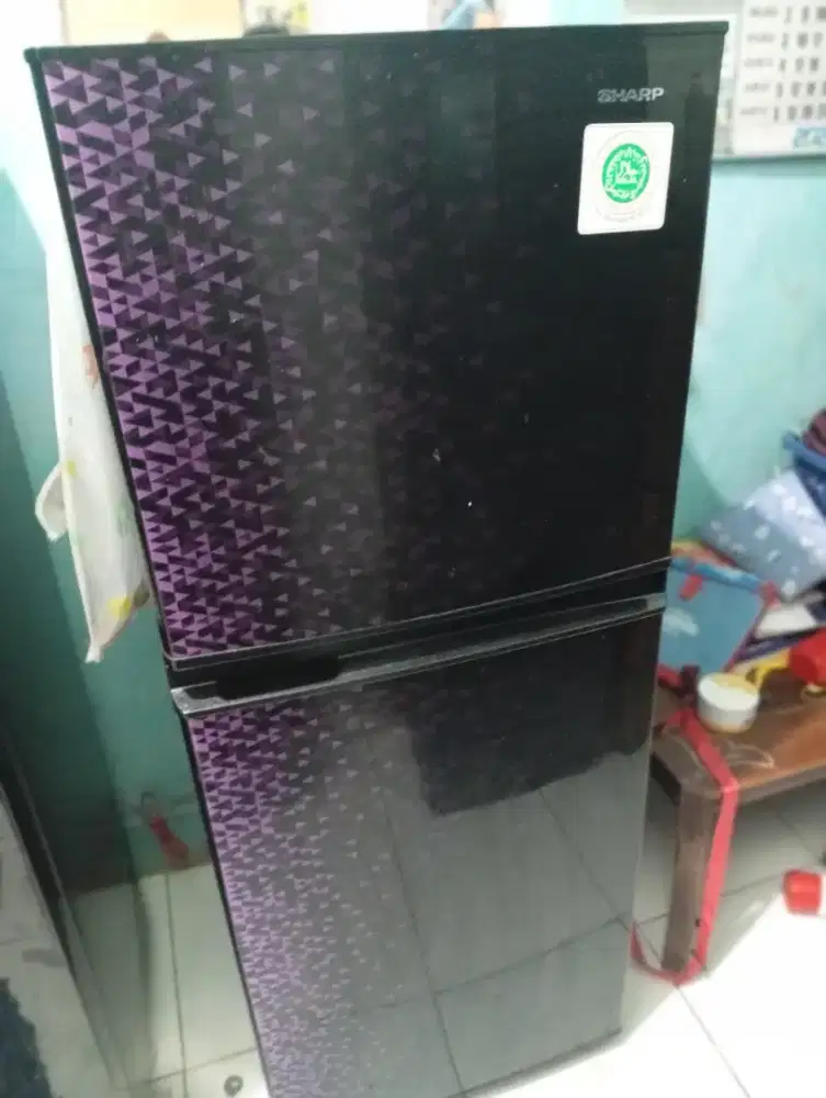Kulkas Sharp 2 pintu kondisi mati kompresor