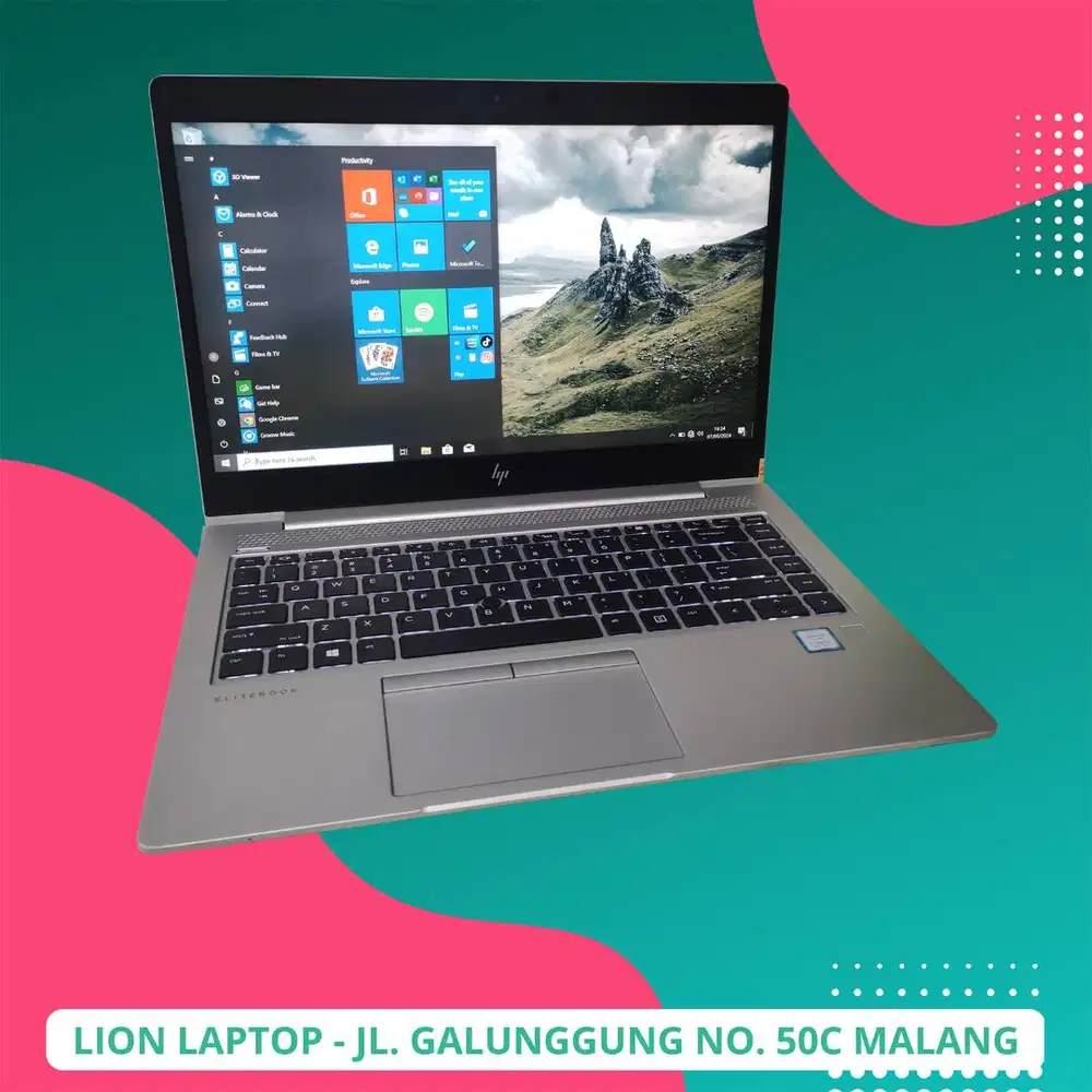 Core i5 Gen 8 RAM 8GB SSD 256GB HP Elitebook 840 G5 [30|12]