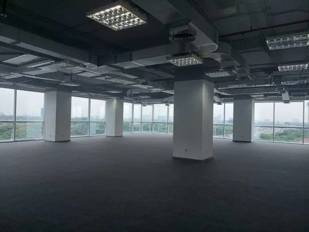 Office Space 180m2 dan 267m2 di PIK 190rb/m - Sudah ada Ac dan Karpet