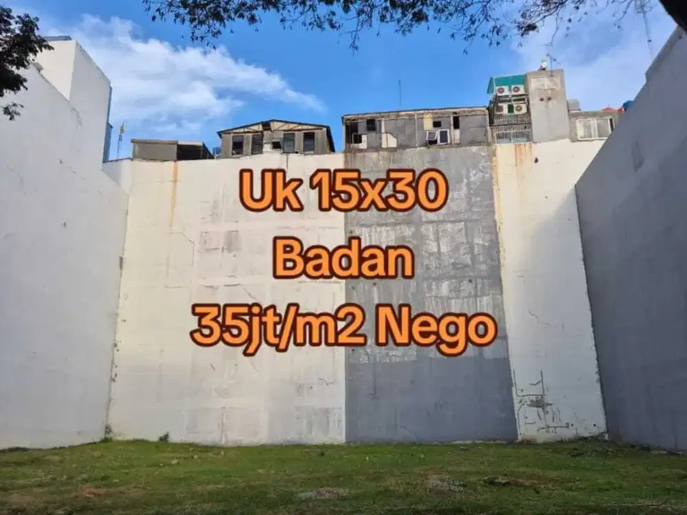 Jual kavling cluster favorite di PIK luas 450m Jalan lebar