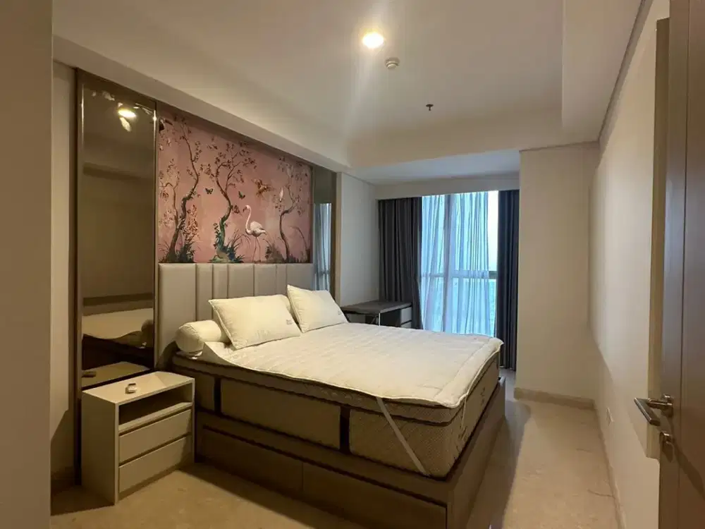 Sewa cepat Apt Gold Coast PIK Luas 51m 1Bed Full furnish BAGUS