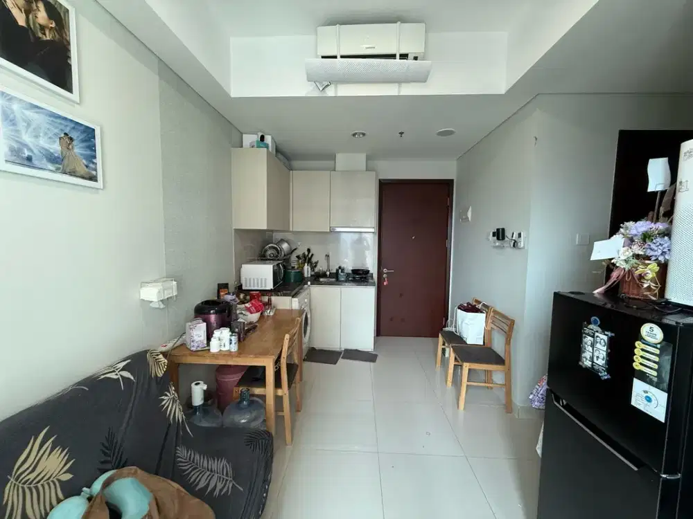 Dijual apt Puri Mansion 49m 2BR full furnish termurah