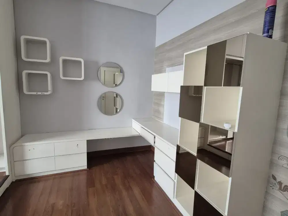 Rumah BGM PIK uk 8x24 2,5lt 3+1KT Furnish interior BAGUS