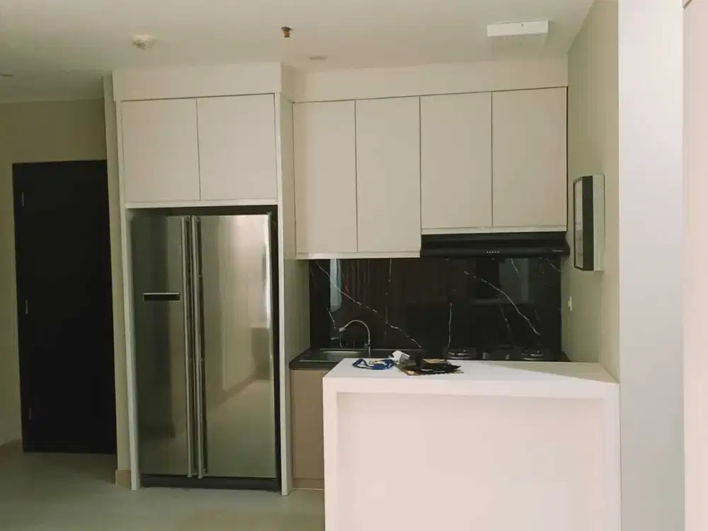 Jual cepat Apt CBD Pluit Emporium luas 63m type 3BR furnish interior
