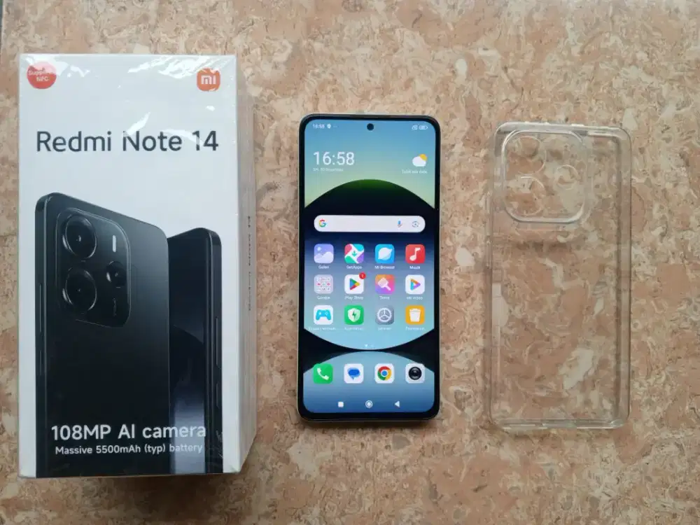 Redmi note 14 8/256 fullset ori mulus