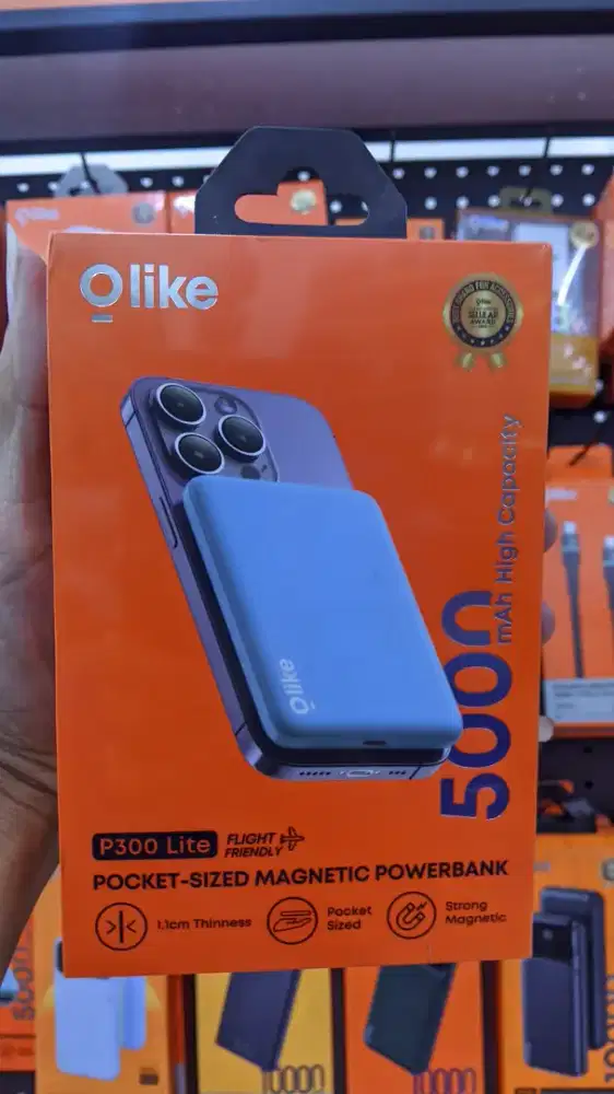 POWER BANK MAGNETIC CHARGE OLIKE  P300 LITE