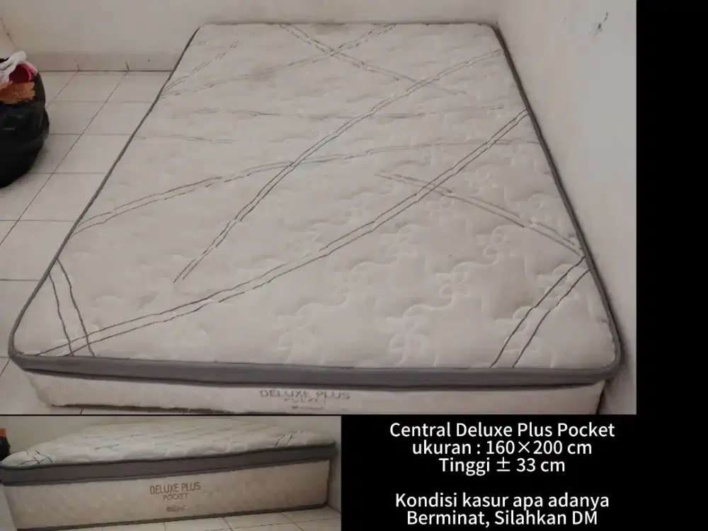 Kasur Central Deluxe Plus Pocket