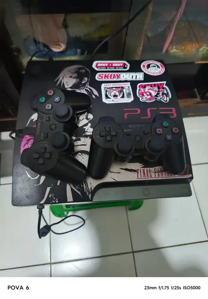 Jual ps3 sdh ada game bola baru dan dpt stik 3